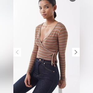 C29 Urban Outfitters Winston Wrap Cropped Top